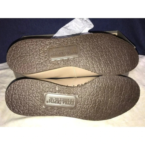 P. W. Minor Orthopedic Beige Lace Up Wedge Heel Comfort Shoe 10 AA Narrow - Picture 6 of 8